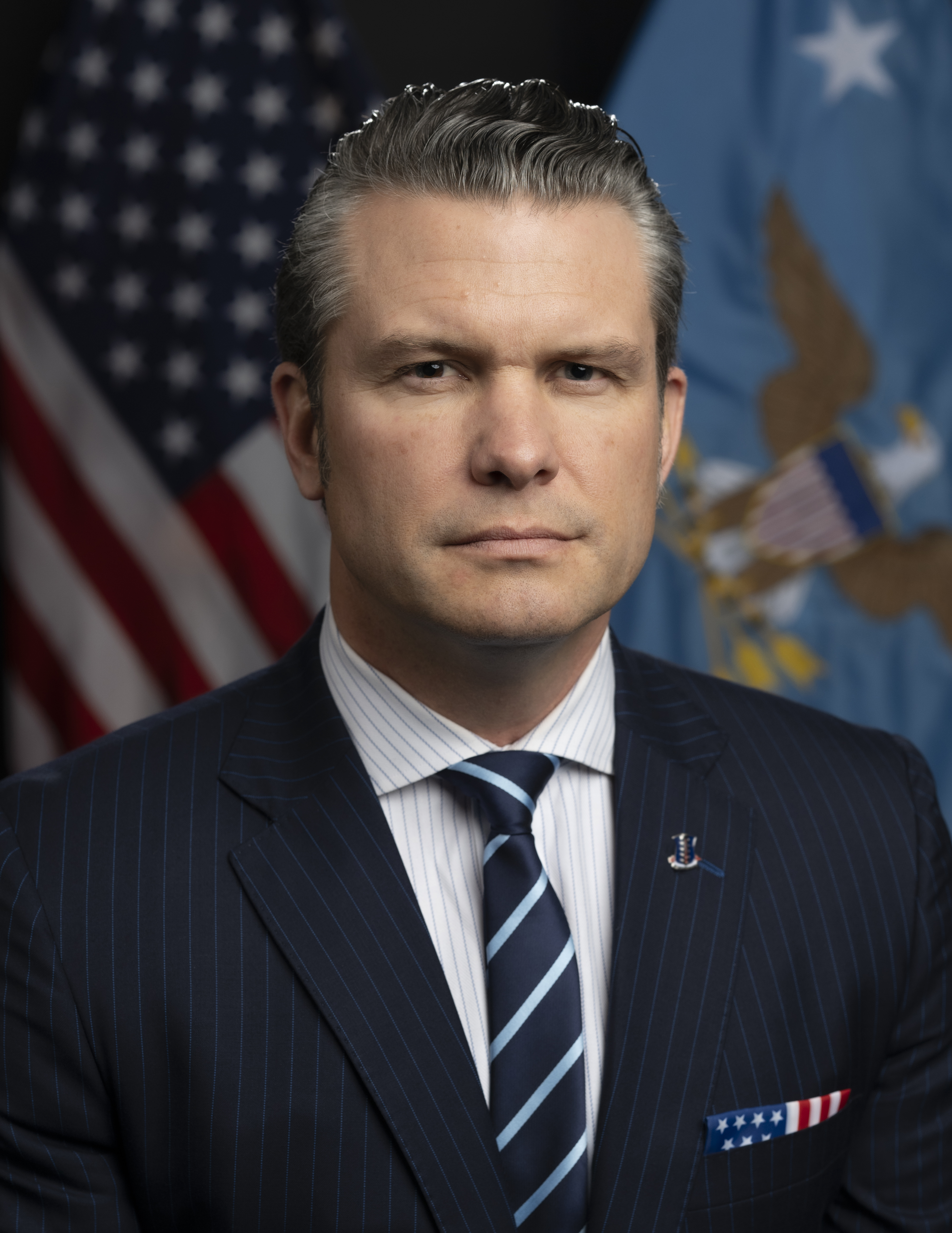 Фотопортрет Pete Hegseth, 2025, фотограф Chad J. McNeeley